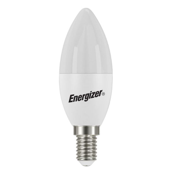 LED žárovka svíčka E14 4,9W 470lm denní, ekv. 40W, Energizer